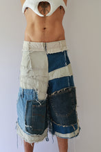 Load image into Gallery viewer, Denim Patchwork Jorts
