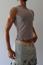 Load image into Gallery viewer, Gray Mesh Tank Top
