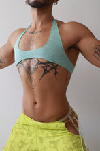 Load image into Gallery viewer, Aqua Triangle Top
