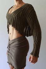 Load image into Gallery viewer, Reworked Crop Sweater
