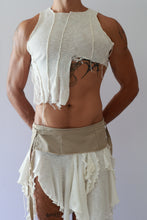 Load image into Gallery viewer, Distressed Asymmetric Tank Top
