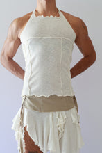Load image into Gallery viewer, White Halter Tank Top
