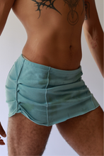 Load image into Gallery viewer, Aqua Mini Skirt
