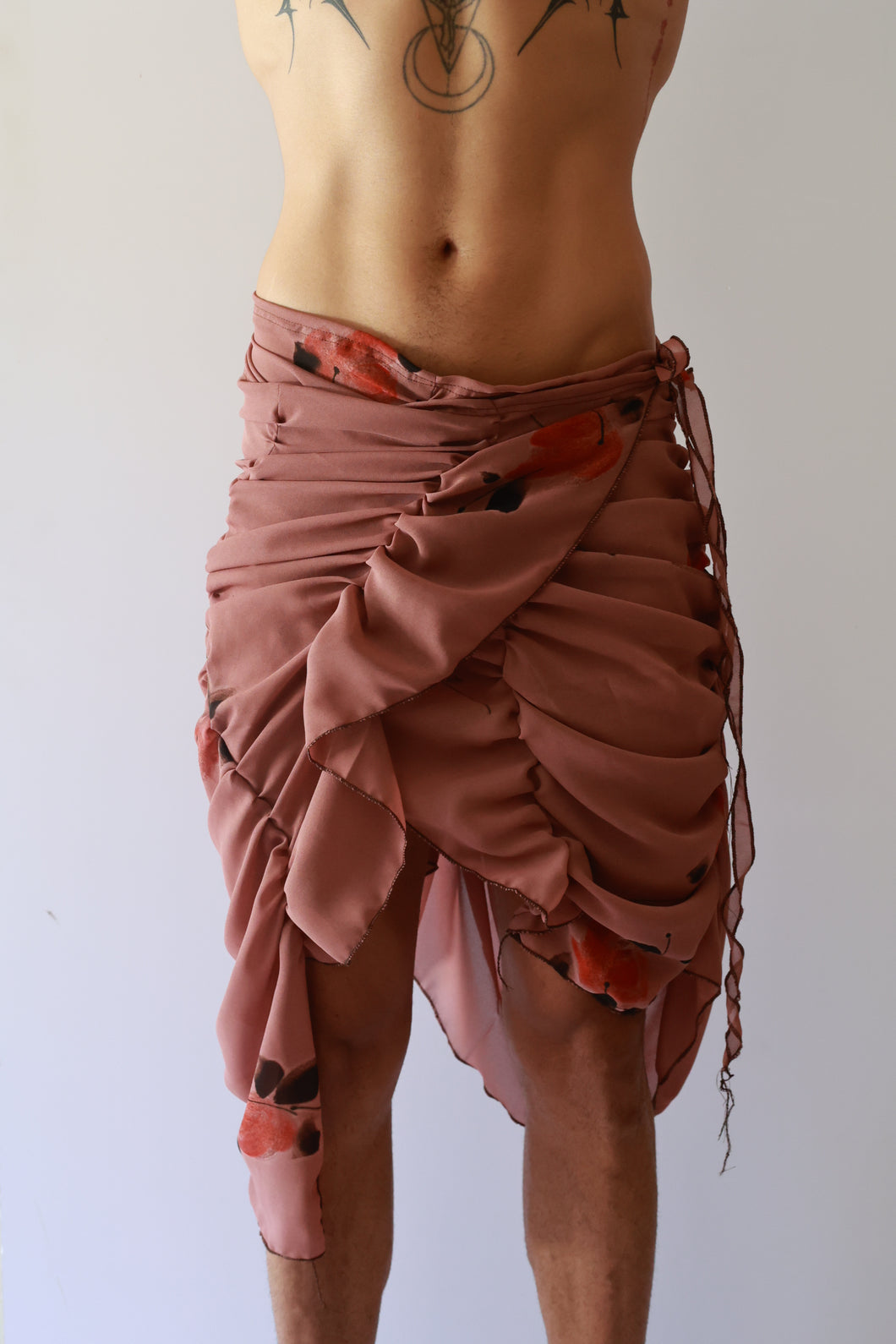 Pétalos Midi Wrap Skirt