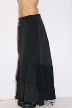 Load image into Gallery viewer, Black Denim Maxi Skirt
