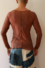 Load image into Gallery viewer, Brown Long Sleeves Top
