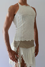 Load image into Gallery viewer, White Halter Tank Top
