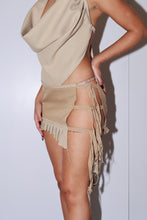 Load image into Gallery viewer, Nude Mini Skirt
