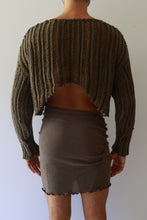 Load image into Gallery viewer, Reworked Crop Sweater
